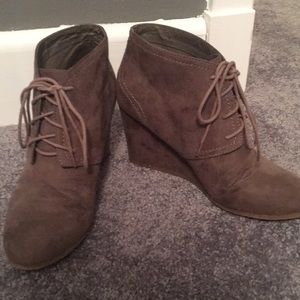 Suede Booties